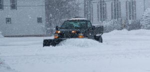 parking lot snow removal